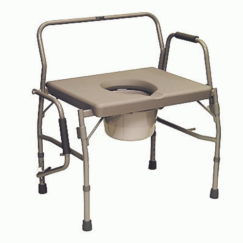 ProBasics BSBDAC BARIATRIC DROP ARM COMMODE 1/CS, 650LB WEIGHT CAPACITY