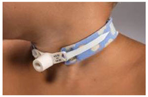 Dale Medical 241 Tracheostomy Tube Holder PediPrints 2.54cm(1") wide neckbank, fits up to 46cm(18") neck, 10 per box Dale Medical 241 Tracheostomy Tube Holder PediPrints 2.54cm(1") wide neckbank, fits up to 46cm(18") neck, 10 per box