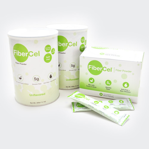 Global Health Products GH13S FiberCel 5g of Fiber 12oz. Cannister