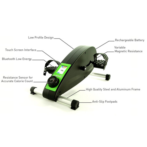 Flint Rehab FRD-CYCLI Cycli Exercise Cycle with bluetooth enabled Social Connection App