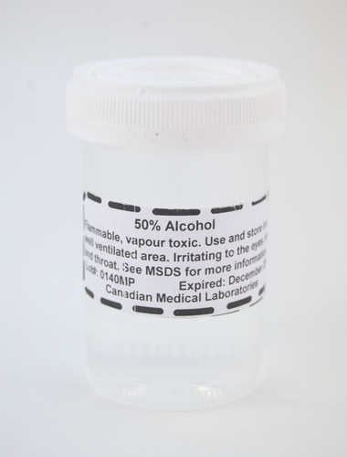 ALCOHOL ETHANOL 50% 50ml FILL 90ml CTR 354-BMAL50