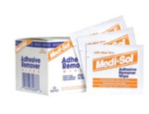 MEDI-SOL 30037 REMOVER ADHESIVE MEDI-SOL WIPE BX/50 MEDI-SOL 30037 REMOVER ADHESIVE MEDI-SOL WIPE BX/50
