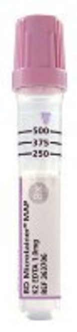 TUBE MICROTAINER MAP MICRO K2EDTA && 13x75mm LAV BX/50 333-363706 TUBE MICROTAINER MAP MICRO K2EDTA && 13x75mm LAV BX/50 333-363706