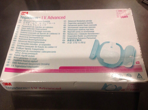 3M-1685-CA DRESSING TEGADERM IV ADVANCED SE- && CURMENT 8.5 x 11.5cm CA/4 x 50 3M-1685-CA DRESSING TEGADERM IV ADVANCED SE- && CURMENT 8.5 x 11.5cm CA/4 x 50