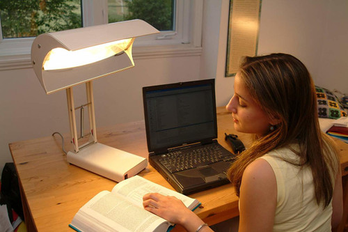 SADelite Day-Light Desk Lamp for Seasonal Affective Disorder (SAD) (NLT-SAD)