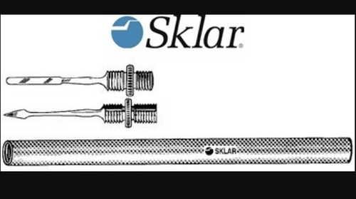 Sklar-65-4030 NEEDLE FOREIGN BODY DIX & SPUD IN REVERSIBLE HANDLE CHROME