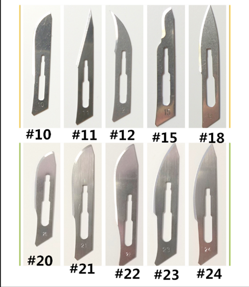 197-A6-120 BLADE SCALPEL #10 S/S STER BX/100