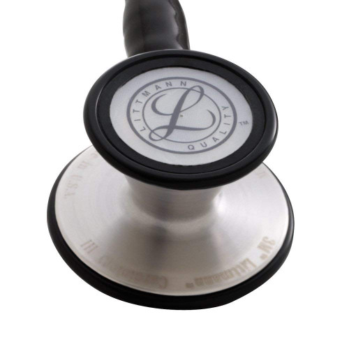 3M 3128 Littmann Cardiology III Stethoscope, 27", BLACK