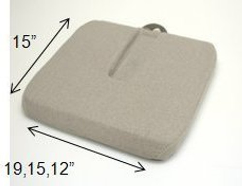 McCarty's Sacro-Ease RSCRX CHARCOAL Seat Support Cushion, Each McCarty's Sacro-Ease RSCRX CHARCOAL Seat Support Cushion, Each