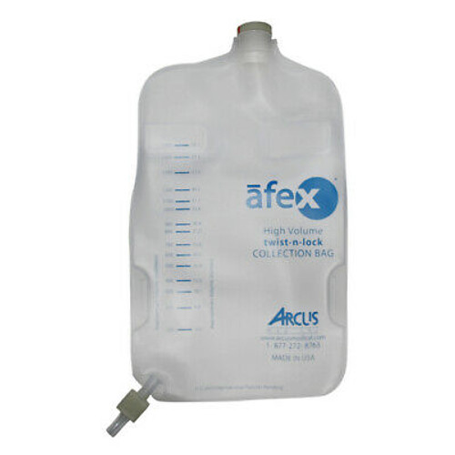 ActivKare A400-V Afex Collection Bag - 500 ml - Vented ActivKare A400-V Afex Collection Bag - 500 ml - Vented