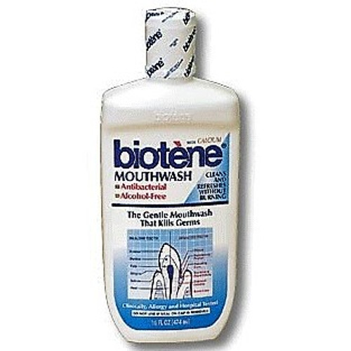 BIOTENE 013153 ORAL CARE DRY MOUTHWASH AND MOISTURIZER, ALCOHOL-FREE, 473 ml, CS/6, Case BIOTENE 013153 ORAL CARE DRY MOUTHWASH AND MOISTURIZER, ALCOHOL-FREE, 473 ml, CS/6, Case