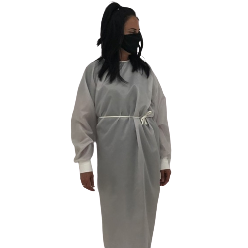 G-CLAIR Washable Isolation Gown, Grey, Each G-CLAIR Washable Isolation Gown, Grey, Each