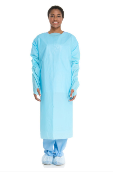 HALYARD KC69490 IMPERVIOUS GOWN IN DISPENSER BOX UNISEX UNIVERSAL SIZE