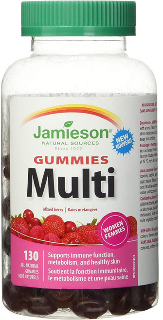Jamieson Multivitamin Gummies for Women, 130 Gummies