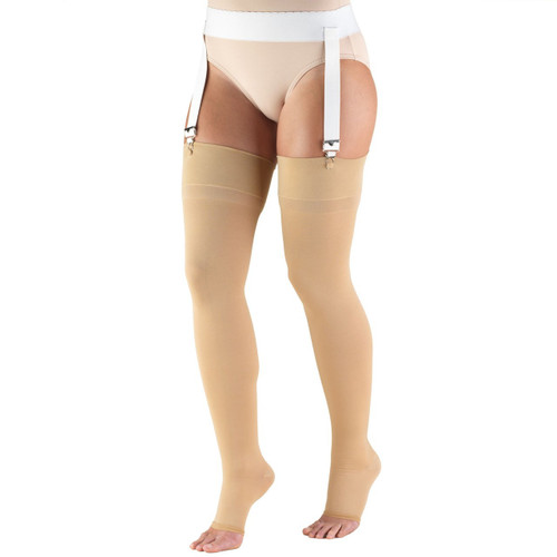 TRUFORM 0846BG Compression 30-40mmHg Thigh-high, Open-toe, beige S-M-L-XL (0846BG) TRUFORM 0846BG Compression 30-40mmHg Thigh-high, Open-toe, beige S-M-L-XL (0846BG)