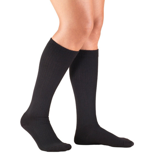 LADIES' HOSIERY KNEE-SOCKS, 15-20mmHg 15-20mmHg Casual Cushion Foot, black S-M-L-XL (1963BL) LADIES' HOSIERY KNEE-SOCKS, 15-20mmHg 15-20mmHg Casual Cushion Foot, black S-M-L-XL (1963BL)