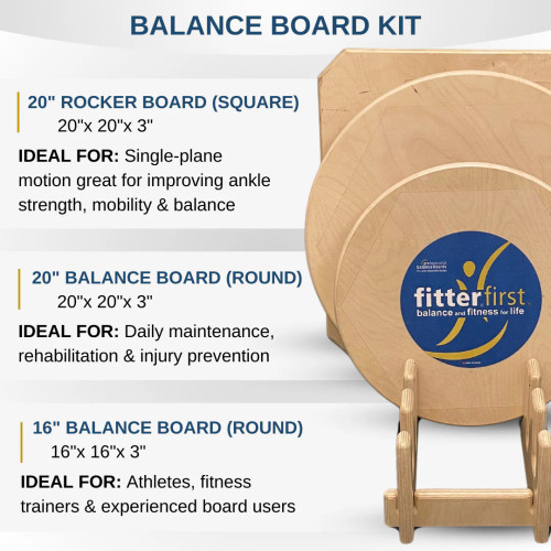 Balance Board Kit - 3 Boards