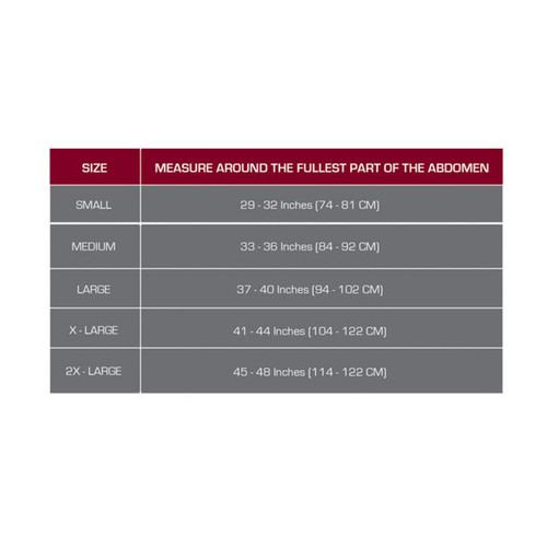 OTC 2509 Three-Panel Abdominal Binder for Men