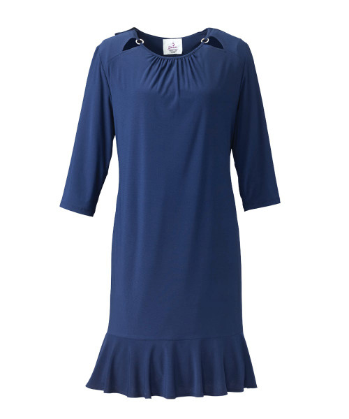 Silverts SV21010 Womens Fashionable Adaptive Wheelchair Dress Navy, Size=L, SV21010-SV3-L Silverts SV21010 Womens Fashionable Adaptive Wheelchair Dress Navy, Size=L, SV21010-SV3-L