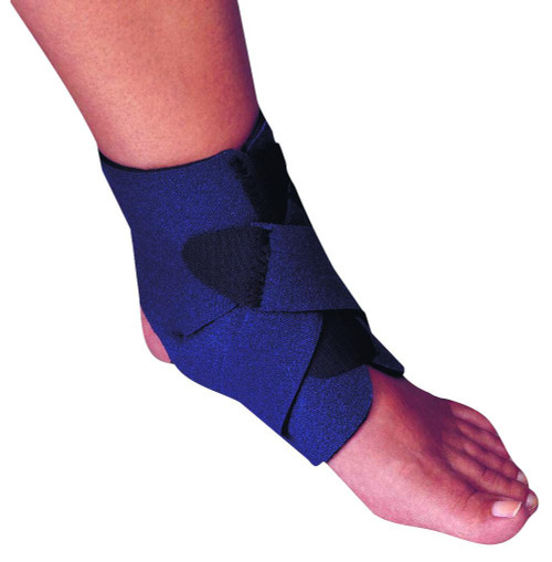 Criss-Cross Strap Ankle Wrap - Royal-Blue UNIVERSAL (C-313)