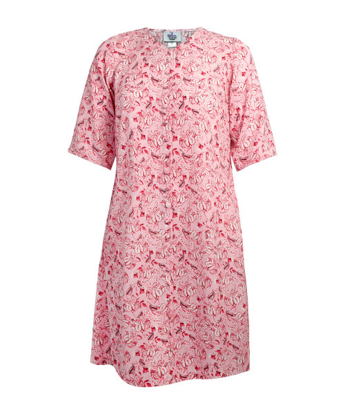 Silverts SV21160 Open Back Adaptive Dress for Women Magenta, Size=3XL, SV21160-SV247-3XL