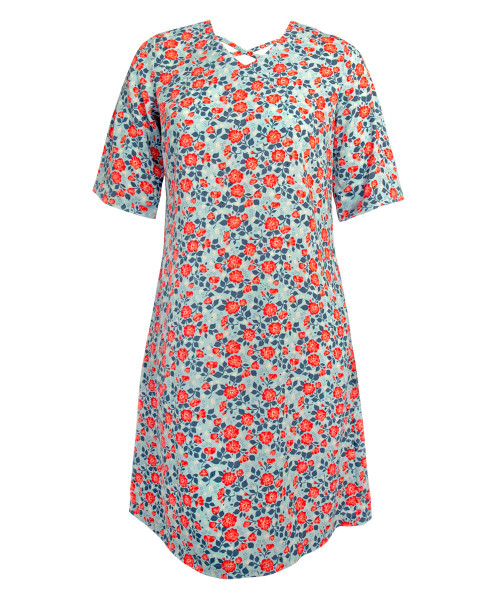 Silverts SV21180 Womens Decorative Neck Adaptive Dress Mist, Size=3XL, SV21180-SV1263-3XL
