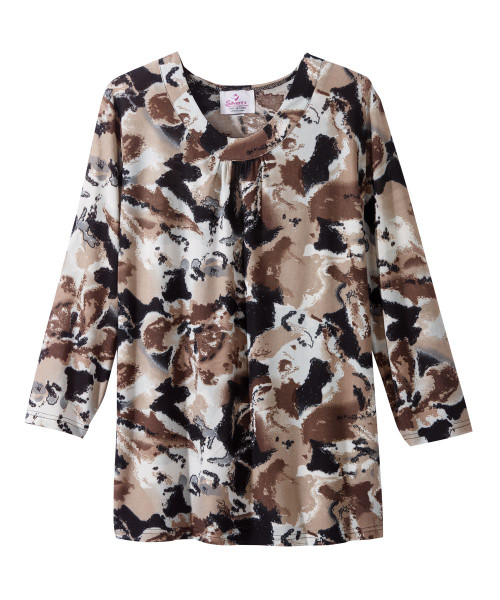 Silverts SV23180 Women's Attractive Adaptive Top Desert Beige, Size=L, SV23180-SV1191-L