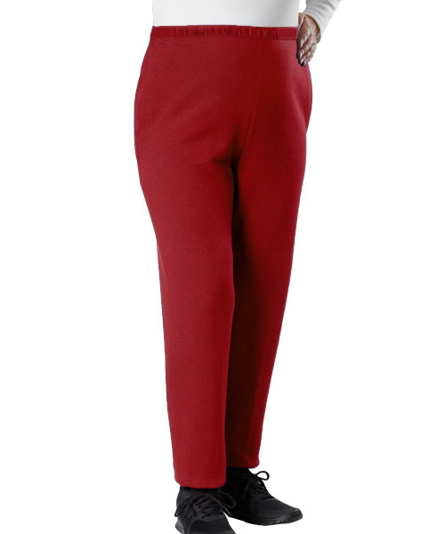 Silverts SV24000 Adaptive Track Pants for Women Red, Size=S, SV24000-SV31-S