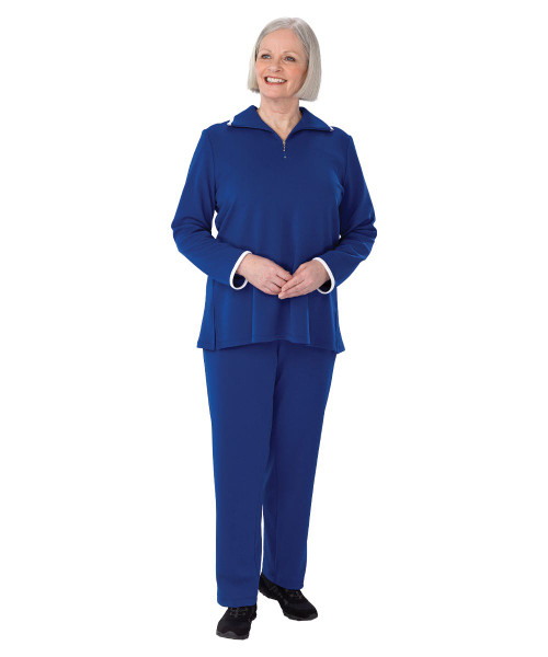 Silverts SV24540 Womens Adaptive Two Piece Set Royal, Size=2XL, SV24540-SV36-2XL