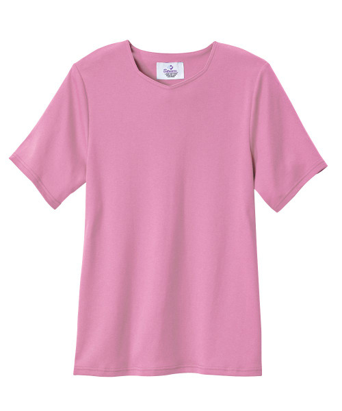 Silverts SV24830 Soft Adaptive Cotton Womens Top  Bordeaux, Size=XL, SV24830-SV1103-XL