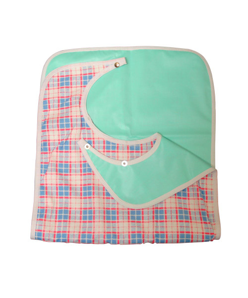 Silverts SV30140 Womens / Mens Vinyl Protective Adult Bib Assorted, Size=OS, SV30140-SV1-OS