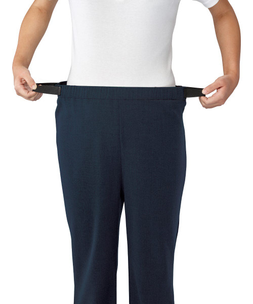 Silverts SV41010 Stretchy Wheelchair Pants for Women Dark Navy, Size=2XL, SV41010-S50972-2XL