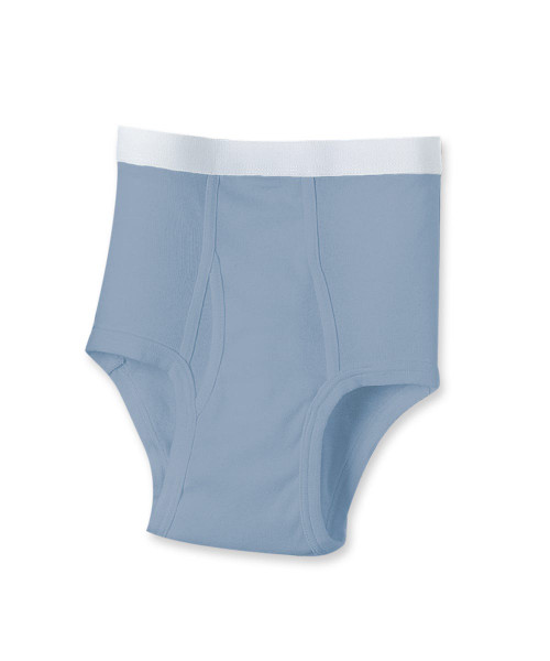 Silverts SV50250 Mens Conventional Cotton Briefs Blue, Size=2XL, SV50250-SV15-2XL