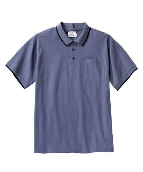 Silverts SV50710 Handsome Adaptive Polo Shirt Tops Steel Blue, Size=XL, SV50710-SV17-XL Silverts SV50710 Handsome Adaptive Polo Shirt Tops Steel Blue, Size=XL, SV50710-SV17-XL