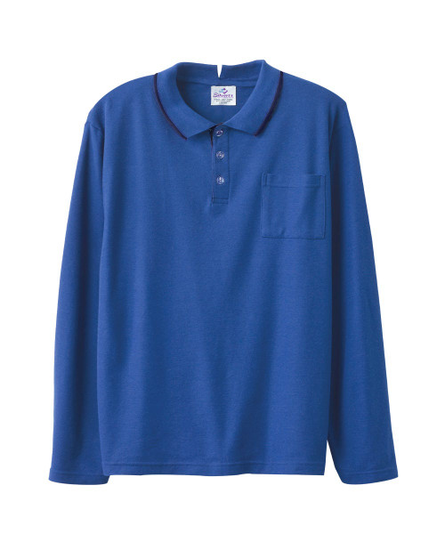 Silverts SV50780 Mens Adaptive Open Back Polo Shirt Royal, Size=S, SV50780-SV36-S Silverts SV50780 Mens Adaptive Open Back Polo Shirt Royal, Size=S, SV50780-SV36-S