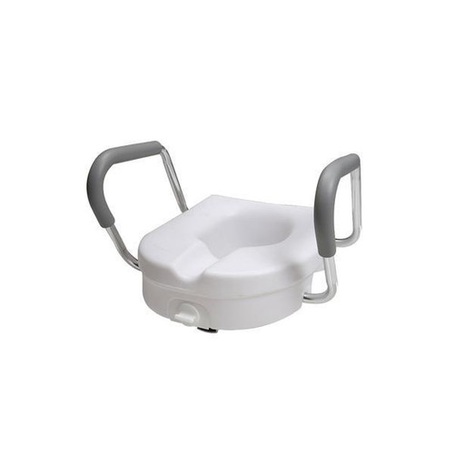 PCP 7017 Raised toilet seat w/armrest/lock PCP 7017 Raised toilet seat w/armrest/lock