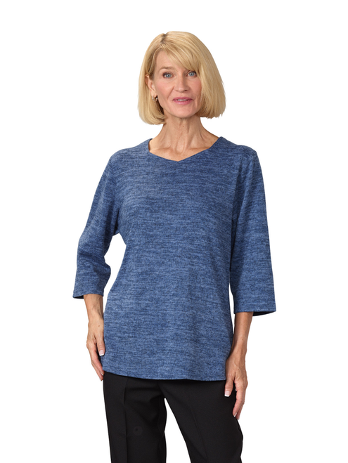 Silverts SV20030 Women's Antimicrobial Open Back Diamond Neck Top Blue, Size=M, SV20030-SV15-M Silverts SV20030 Women's Antimicrobial Open Back Diamond Neck Top Blue, Size=M, SV20030-SV15-M