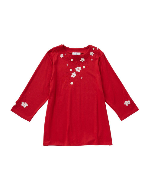 Silverts SV22090 Womens Embroidered Open Back Cotton Top Wine, Size=L, SV22090-SV10-L Silverts SV22090 Womens Embroidered Open Back Cotton Top Wine, Size=L, SV22090-SV10-L