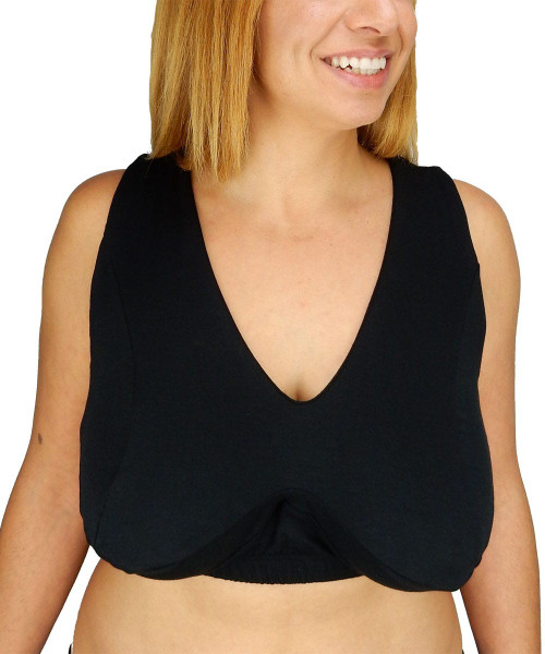 Silverts SV18940 Underwire-Free Sleep Bra Lounge Bra - Breast Nest Black, Size=3XL, SV18940-SV2-3XL Silverts SV18940 Underwire-Free Sleep Bra Lounge Bra - Breast Nest Black, Size=3XL, SV18940-SV2-3XL