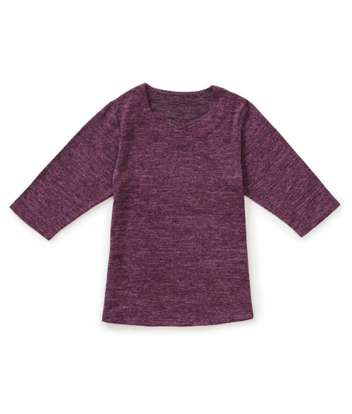 Silverts SV20030 Women's Antimicrobial Open Back Diamond Neck Top Wine, Size=3XL, SV20030-SV10-3XL Silverts SV20030 Women's Antimicrobial Open Back Diamond Neck Top Wine, Size=3XL, SV20030-SV10-3XL
