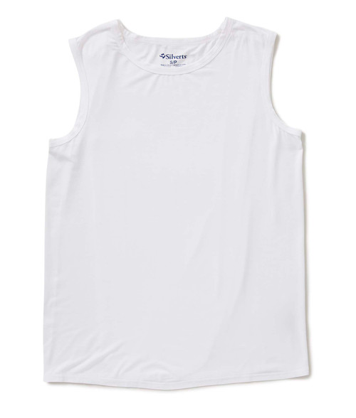 Silverts SV50210 Mens Soft Modal Open Back Undervest White, Size=XL, SV50210-SV39-XL Silverts SV50210 Mens Soft Modal Open Back Undervest White, Size=XL, SV50210-SV39-XL