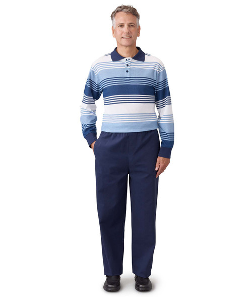 Silverts SV51230 Men's Antistrip Suit 2-Piece Look Long Sleeve Navy/Navy, Size=L, SV51230-SV1178-L Silverts SV51230 Men's Antistrip Suit 2-Piece Look Long Sleeve Navy/Navy, Size=L, SV51230-SV1178-L