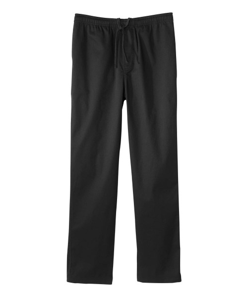 Silverts SV50790 Regular Mens Cotton Elastic Waist Pant Black, Size=2XL, SV50790-BLK-2XL Silverts SV50790 Regular Mens Cotton Elastic Waist Pant Black, Size=2XL, SV50790-BLK-2XL