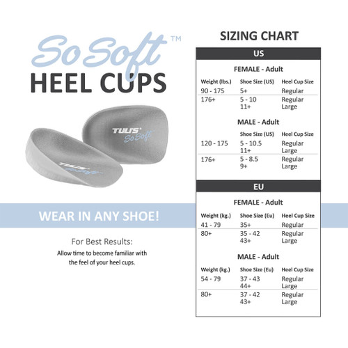 Orthoactive 352 Tuli’s So Soft Heel Cup - Regular