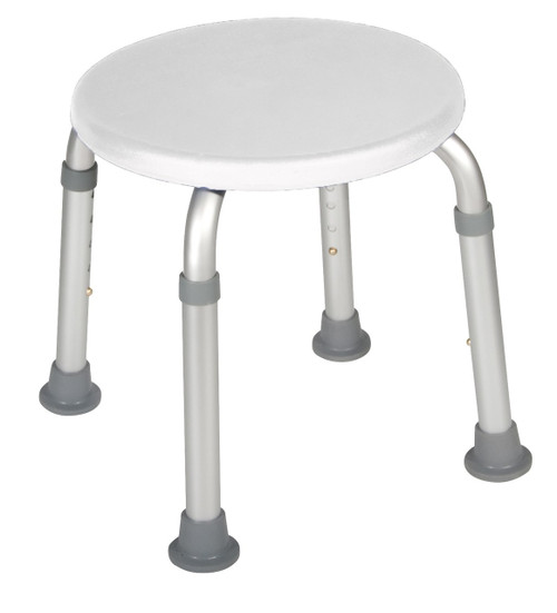 Drive RTL12004KD Adjustable Height Bath Stool, White Drive RTL12004KD Adjustable Height Bath Stool, White