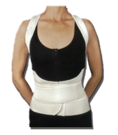 LT LUMBO THORACIC SHORT - SM, 0241 WHI SM LT LUMBO THORACIC SHORT - SM, 0241 WHI SM