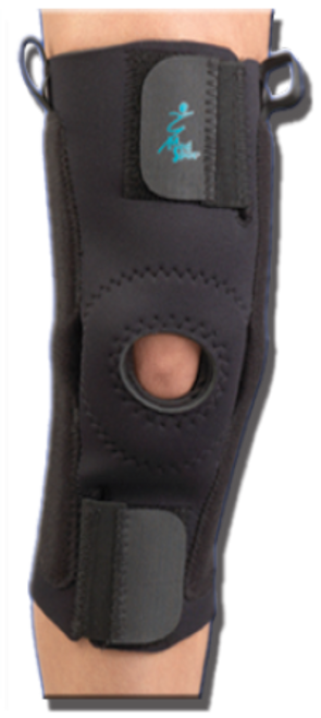 AKS KNEE SUPPORT WITH PLASTIC HINGES "COOLFLEX" - LG, 117105 AKS KNEE SUPPORT WITH PLASTIC HINGES "COOLFLEX" - LG, 117105