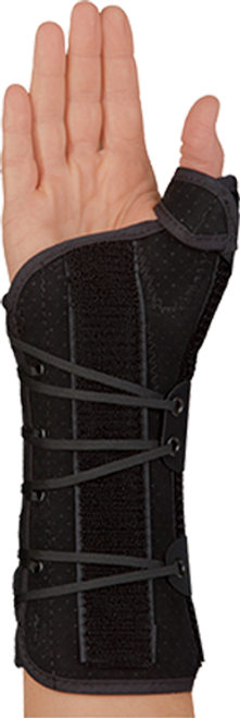 RYNO LACER II WRIST/THUMB LONG BLACK - LEFT XS, 223711