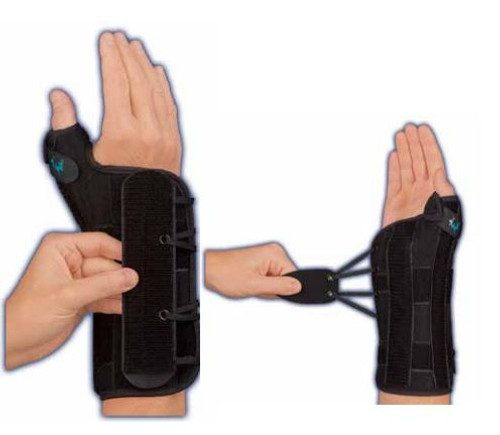 SPEC/ORD RYNO LACER II WRIST/THUMB LONG BLACK - RIGHT UNIV, 223761