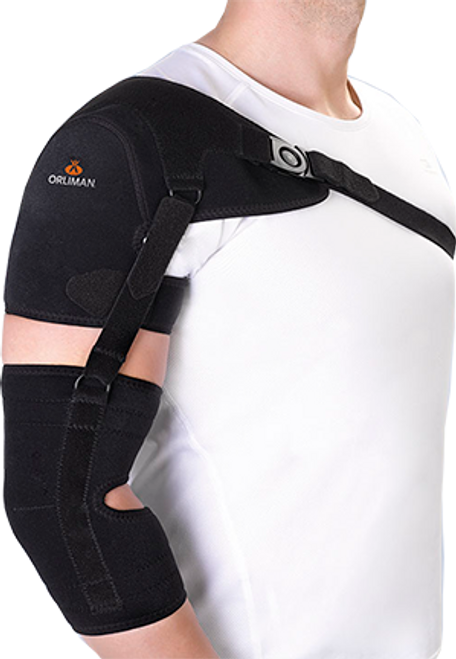 SHOULDER SUPPORT WITH ARM AND FOREARM STRAP RIGHT MEDIUM/2, 94303D-MD